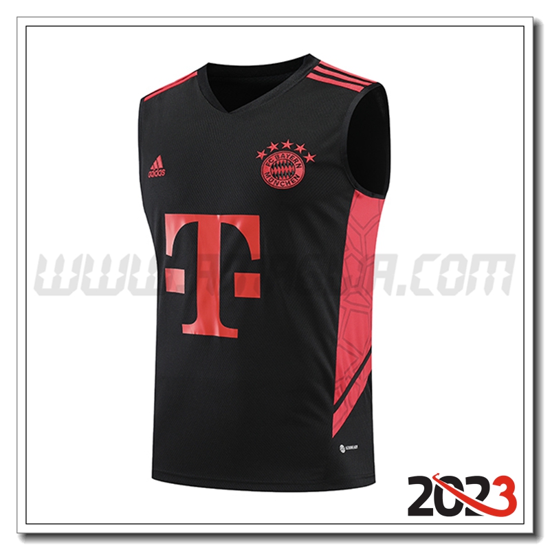 Canotta da Allenamento Bayern Monaco Nero 2023 2024