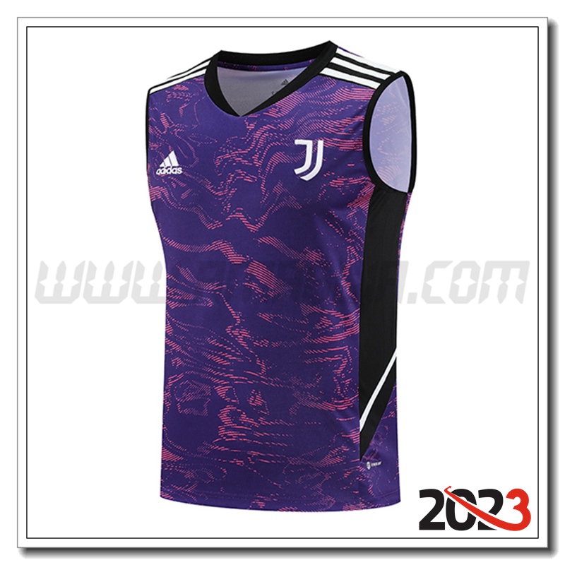 Canotta da Allenamento Juventus Viola 2023 2024