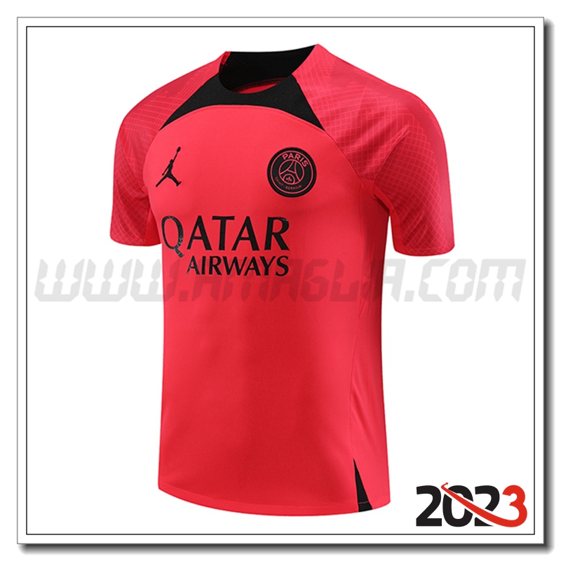 Maglia Allenamento PSG Jordan Nero 2023 2024