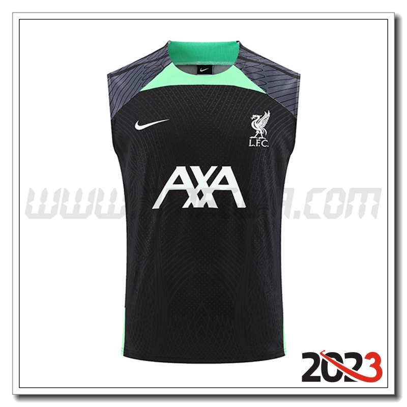 Canotta da Allenamento FC Liverpool Nero 2023 2024