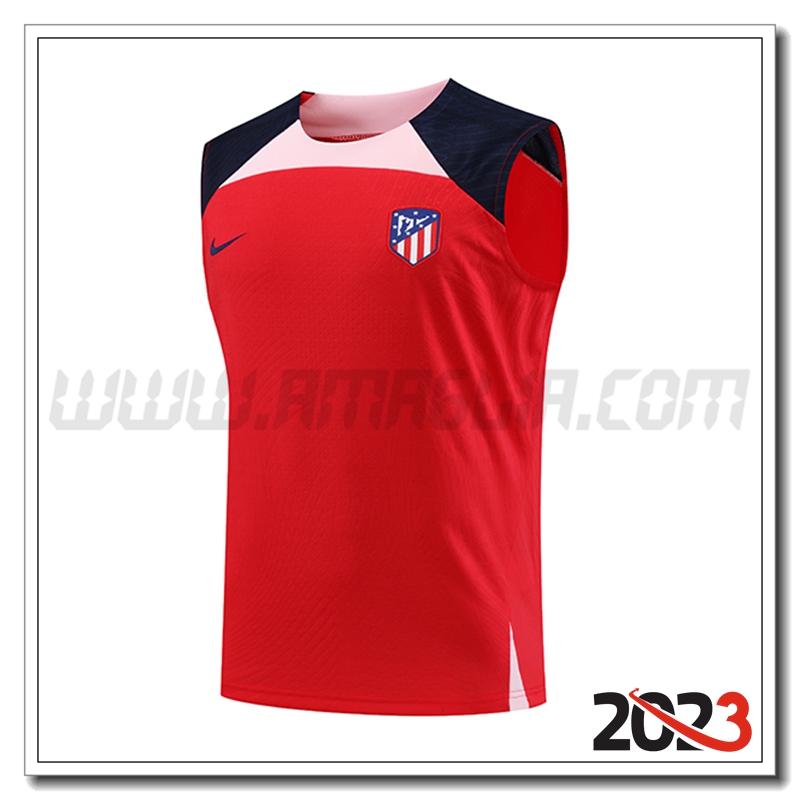 Canotta da Allenamento Atletico Madrid Rosso 2023 2024
