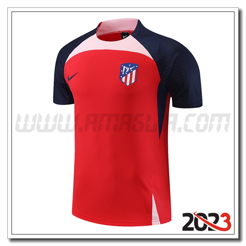 Maglia Allenamento Atletico Madrid Rosso 2023 2024