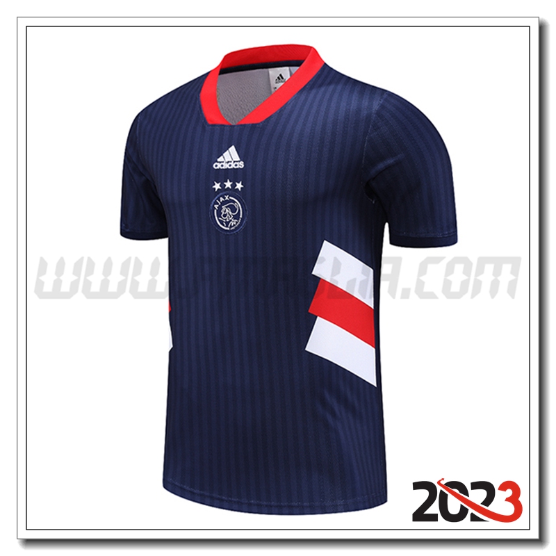 Maglia Allenamento Ajax Blu Marino 2023 2024