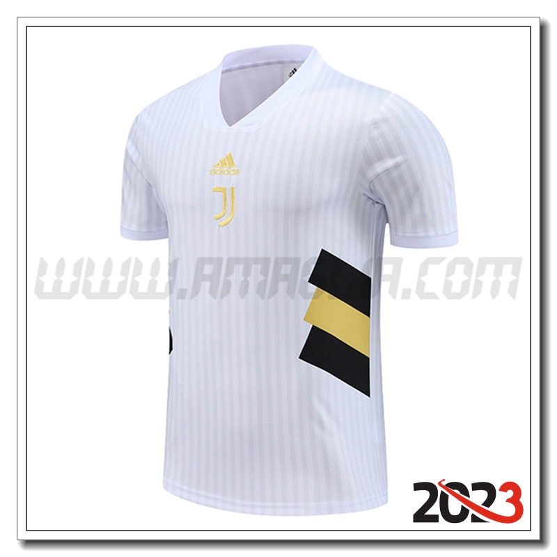 Maglia Allenamento Juventus Bianco 2023 2024