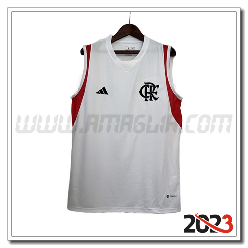 Canotta da Allenamento Flamengo Bianco 2023 2024