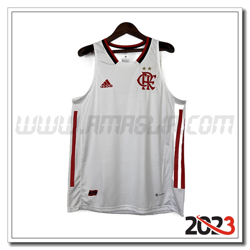 Canotta da Allenamento Flamengo Bianco 2023 2024