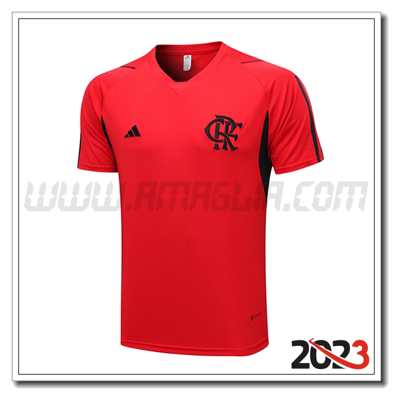 Maglia Allenamento Flamengo Rosso 2023 2024