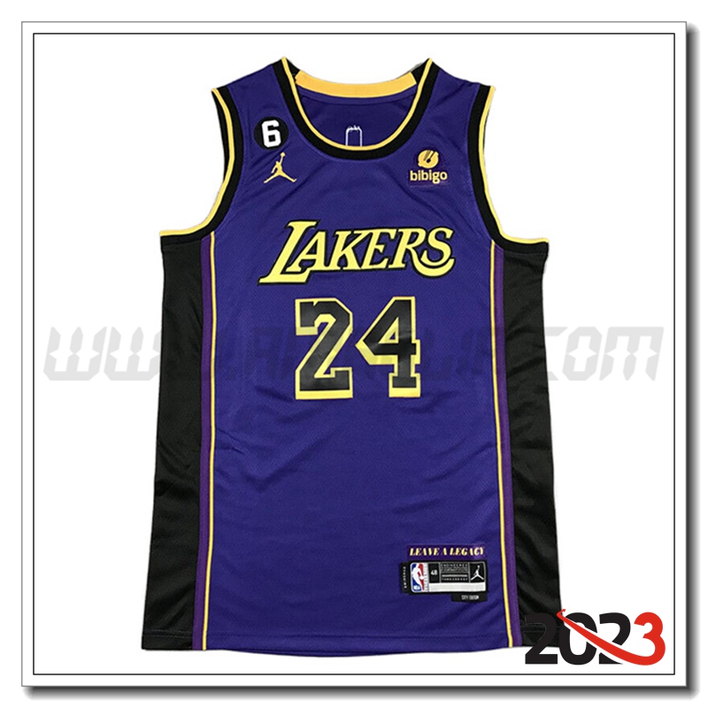 Maglia NBA Los Angeles Lakers (KOBE #24) 2022/23 Viola