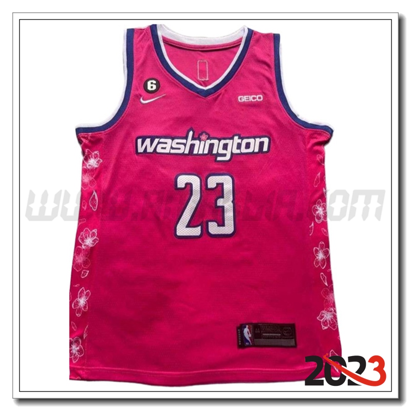 Maglia NBA Washington Wizards (JORDAN #23) 2022/23 Rosa
