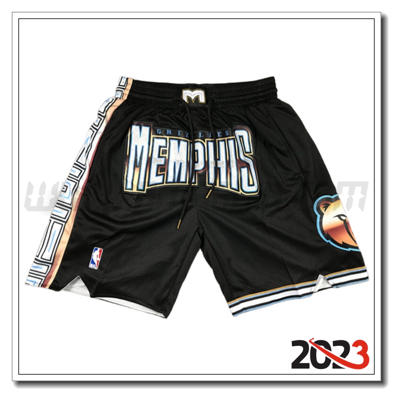Pantaloncini NBA Memphis Grizzlies Nero