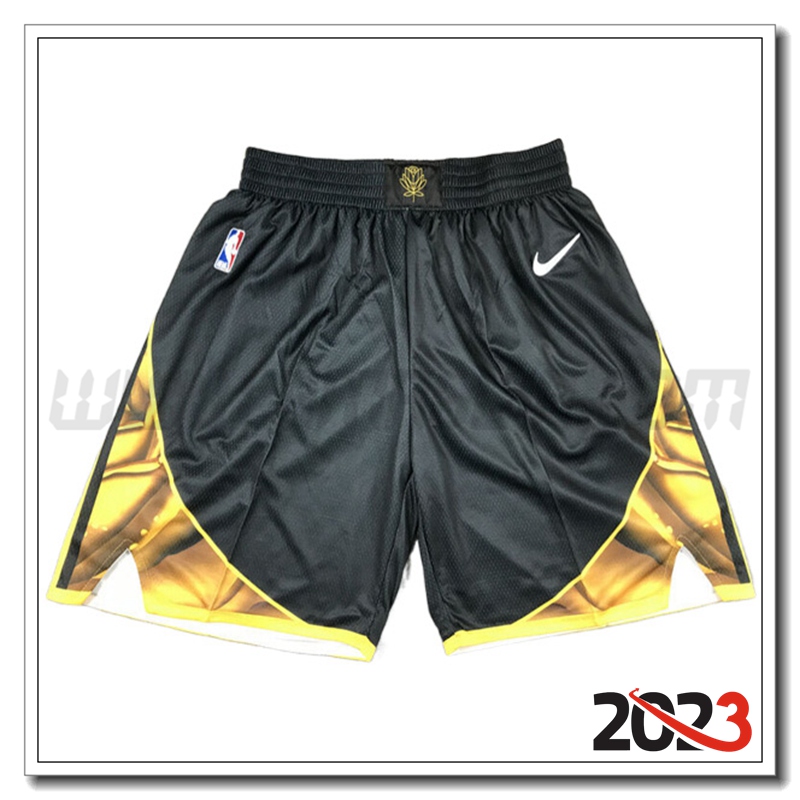 Pantaloncini NBA Golden State Warriors Nero