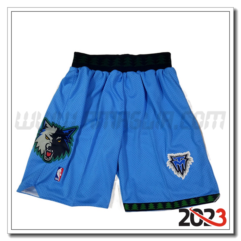 Pantaloncini NBA Minnesota Timberwolves Blu