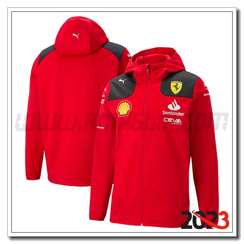 Giacca F1 Scuderia Ferrari Team Rosso 2023