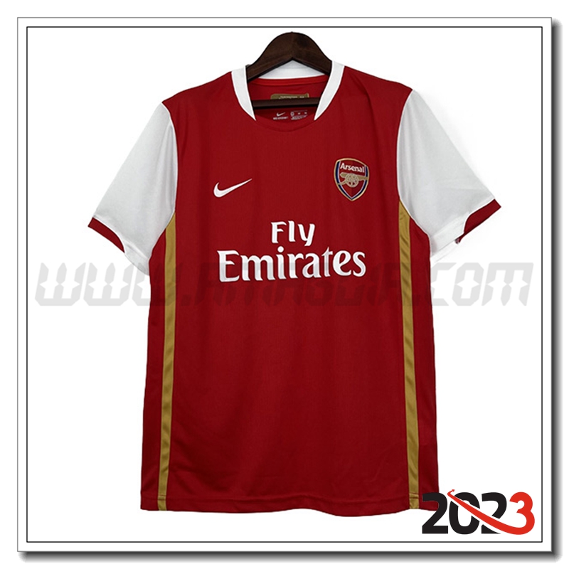Prima Maglia Retro Arsenal 2006/2008