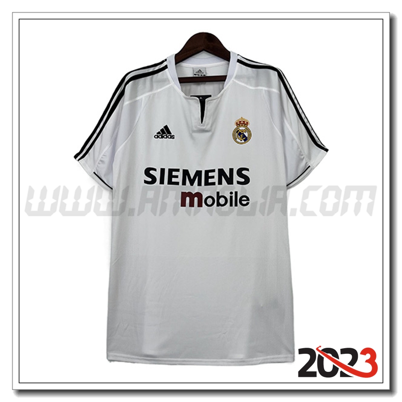 Prima Maglia Retro Real Madrid 2003/2004