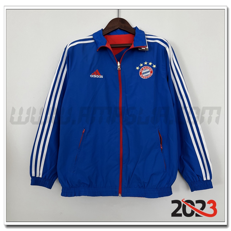 Giacca a Vento Bayern Monaco Blu 2023 2024