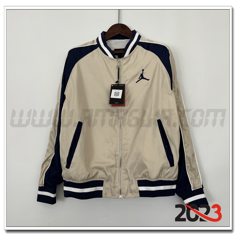 Giacca a Vento Jordan Marrone 2023 2024