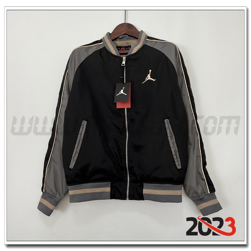 Giacca a Vento Jordan Nero 2023 2024