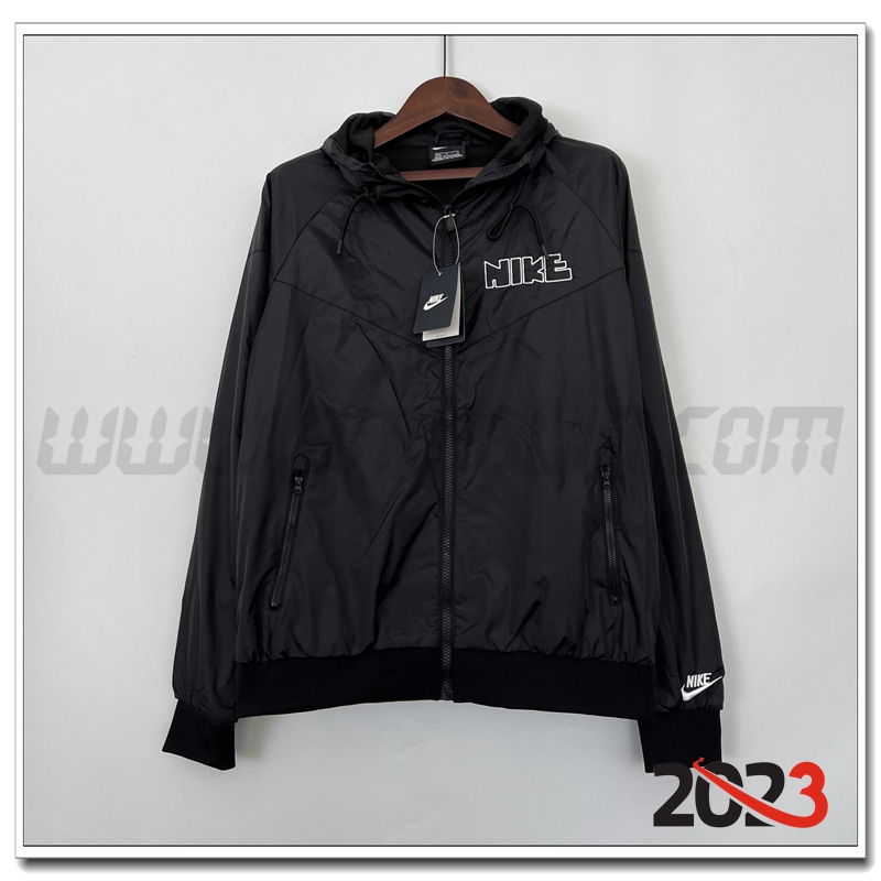 Giacca a Vento Nike Nero 2023 2024