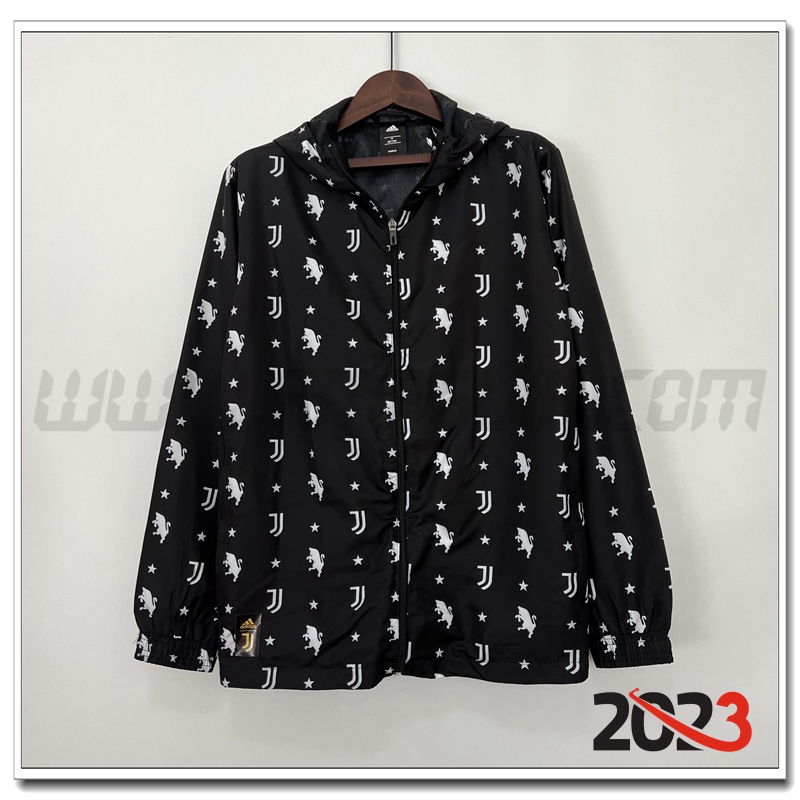 Giacca a Vento Juventus Nero 2023 2024