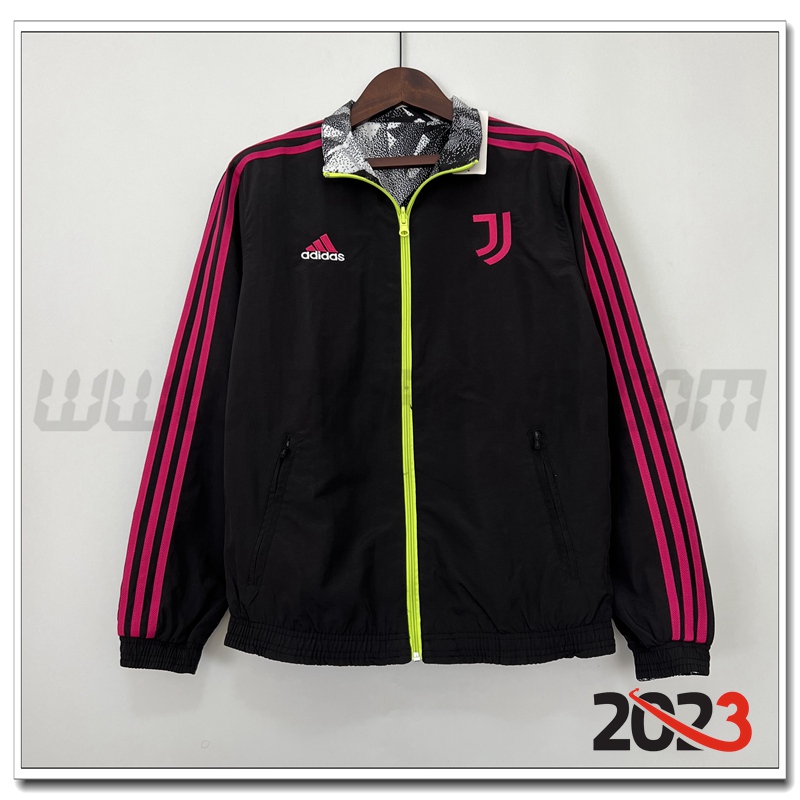 Giacca a Vento Juventus Nero 2023 2024