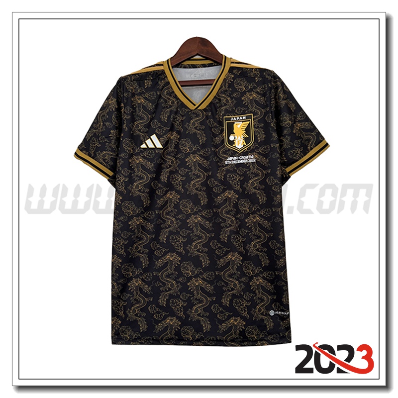 Maglia Squadra Giappone Edizione speciale 2023 2024 Nero