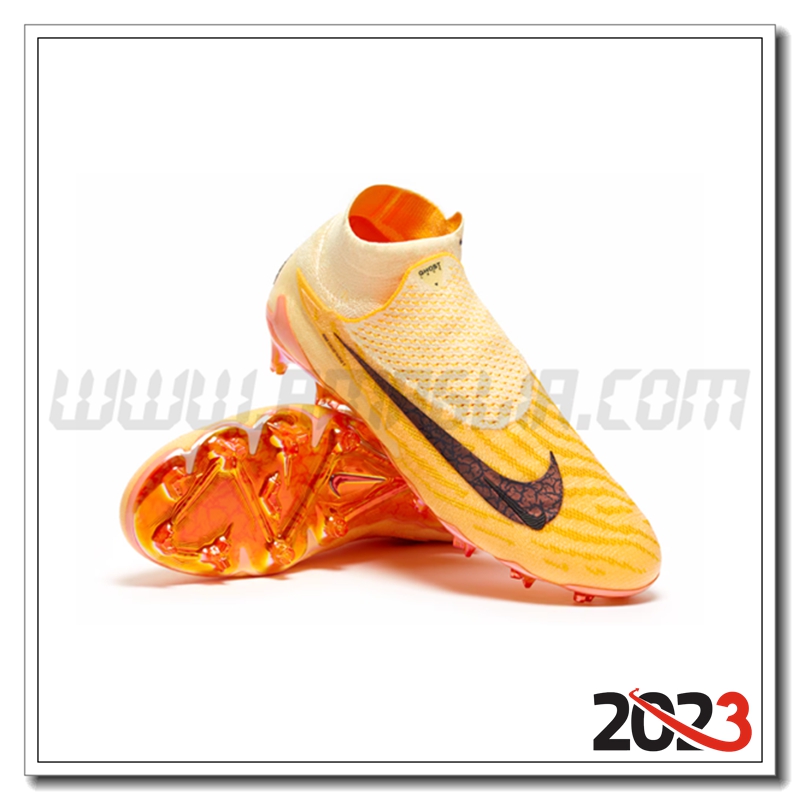 Nike Scarpe da Calcio Phantom GX High Gang Elite DF Link FG Arancia