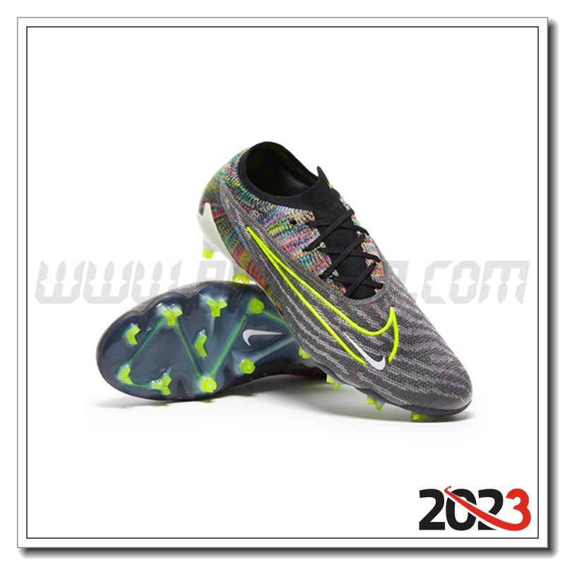 Nike Scarpe da Calcio Phantom GX Low Gang Elite FG Nero/Verde