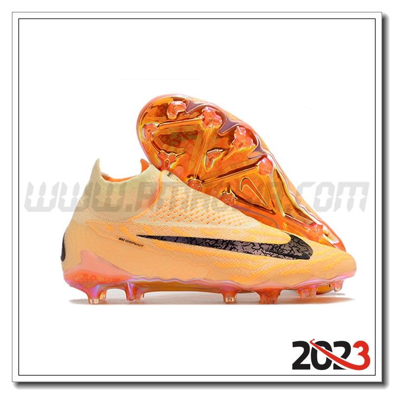 Nike Scarpe da Calcio Phantom GX High Gang Elite DF Link FG Arancia