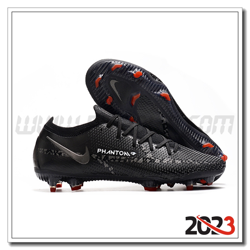 Nike Scarpe da Calcio Phantom GT2 Low Gang Elite FG Nero