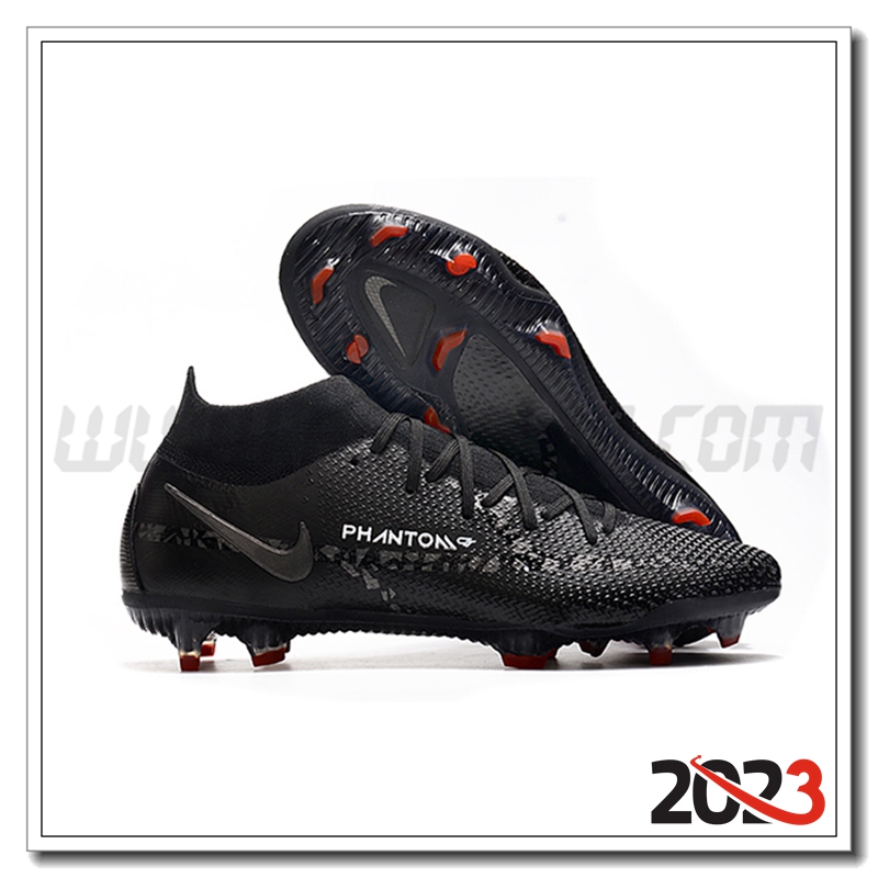 Nike Scarpe da Calcio Phantom GT2 High Gang Dynamic Fit Elite FG Nero