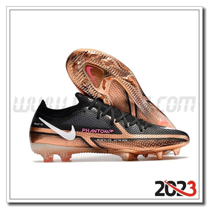 Nike Scarpe da Calcio Phantom GT2 Low Gang Elite FG Nero