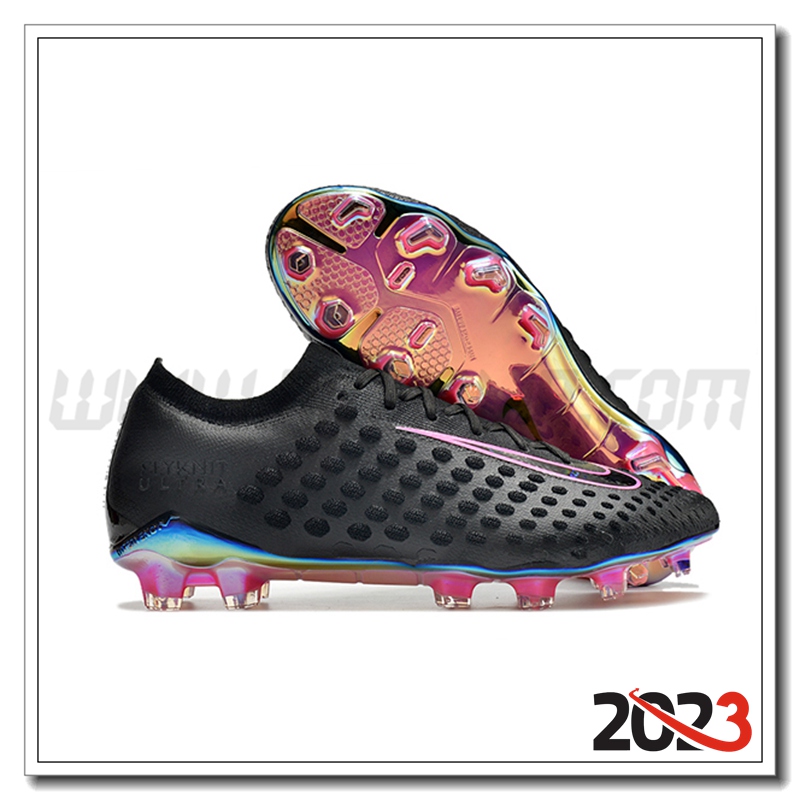 Nike Scarpe da Calcio Phantom Ultra Venom FG Nero/Viola