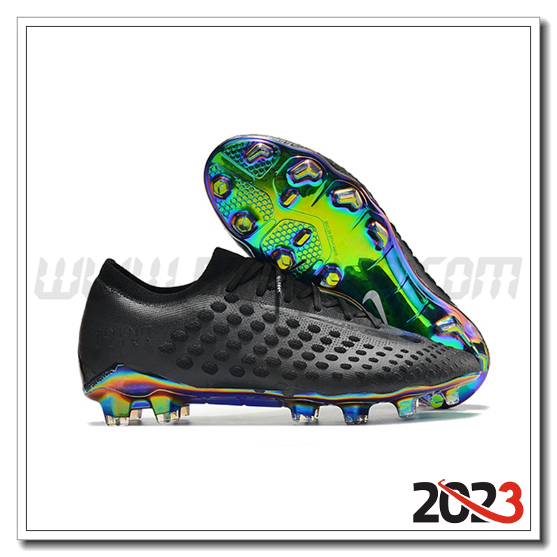 Nike Scarpe da Calcio Phantom Ultra Venom FG Nero