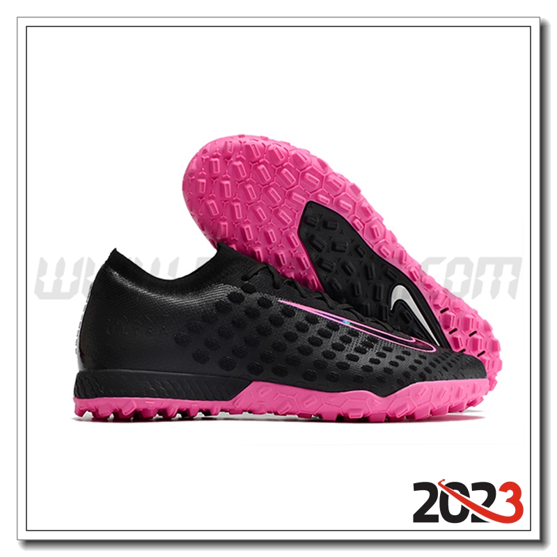 Nike Scarpe da Calcio Phantom Ultra Venom TF Nero/Rosa