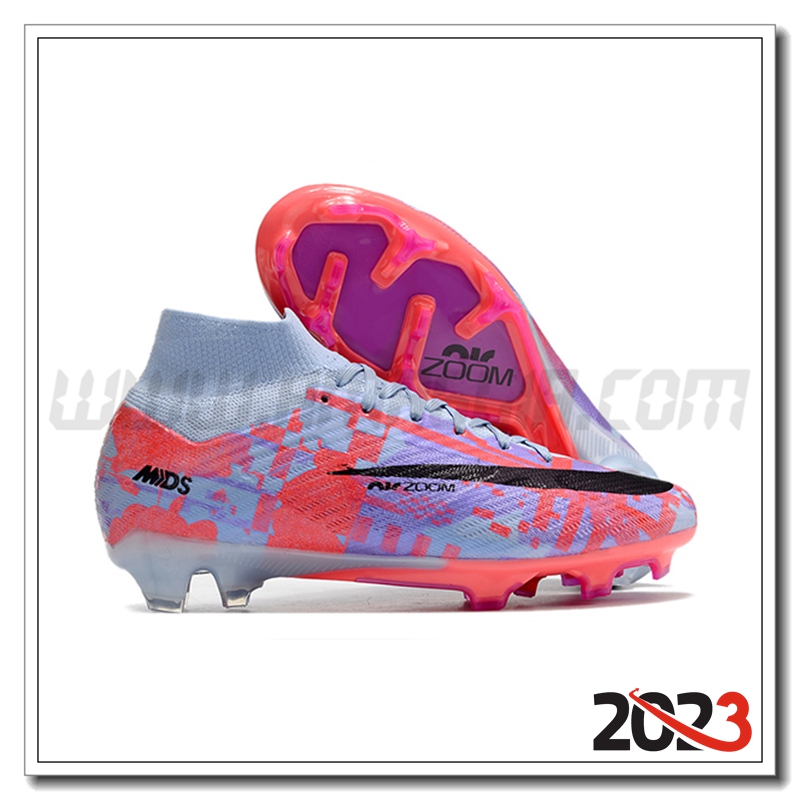 Nike Scarpe da Calcio Phantom Ultra Venom FG Nero/Arancia Viola/Rosa