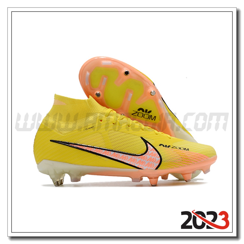Nike Scarpe da Calcio Air Zoom Mercurial Superfly IX Elite SG GIALLO