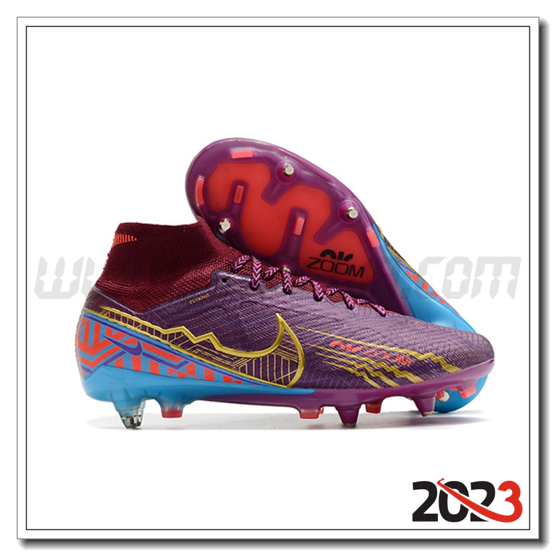 Nike Scarpe da Calcio Air Zoom Mercurial Superfly IX Elite SG Viola
