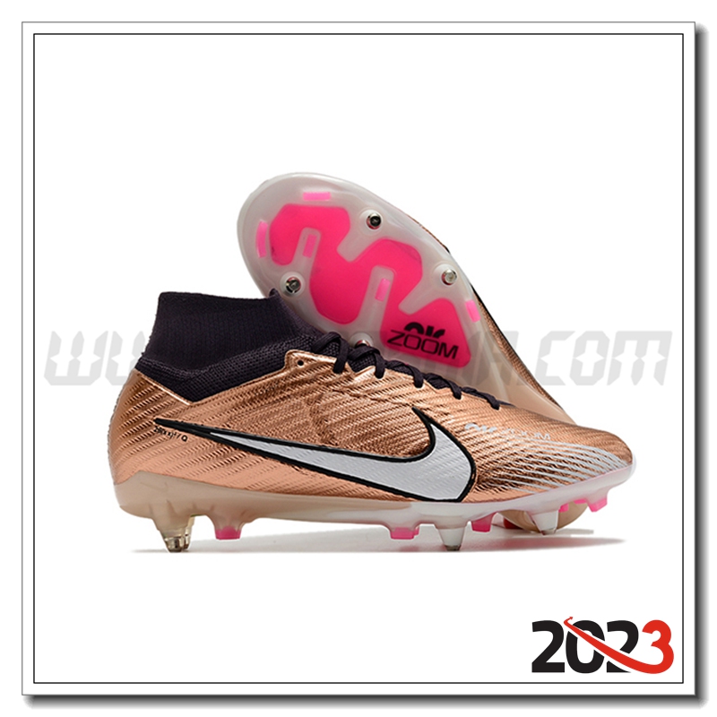 Nike Scarpe da Calcio Air Zoom Mercurial Superfly IX Elite SG Marrone