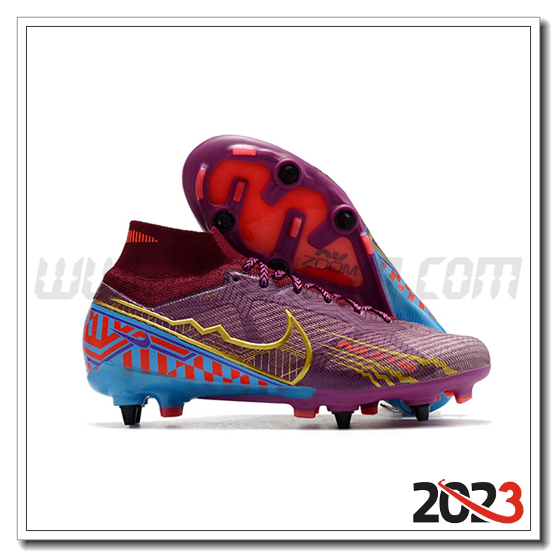 Nike Scarpe da Calcio Air Zoom Mercurial Superfly IX Elite SG Viola