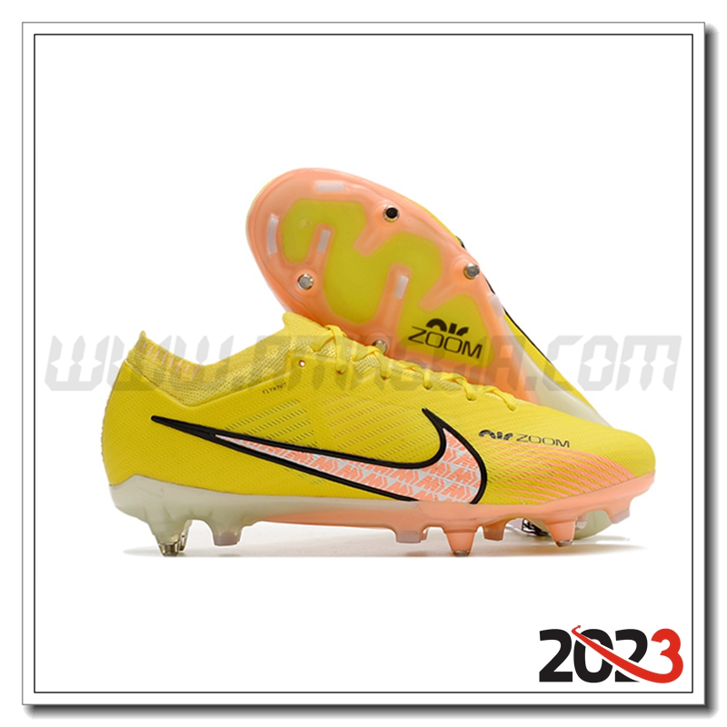 Nike Scarpe da Calcio Air Zoom Mercurial Vapor XV Elite SG GIALLO