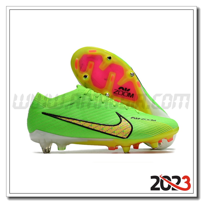 Nike Scarpe da Calcio Air Zoom Mercurial Vapor XV Elite SG Verde