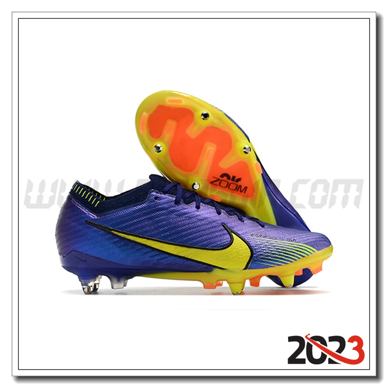 Nike Scarpe da Calcio Air Zoom Mercurial Vapor XV Elite SG Blu Marino