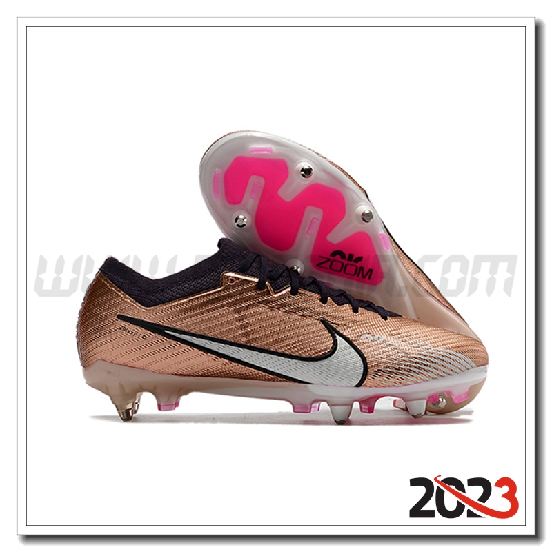 Nike Scarpe da Calcio Air Zoom Mercurial Vapor XV Elite SG Marrone
