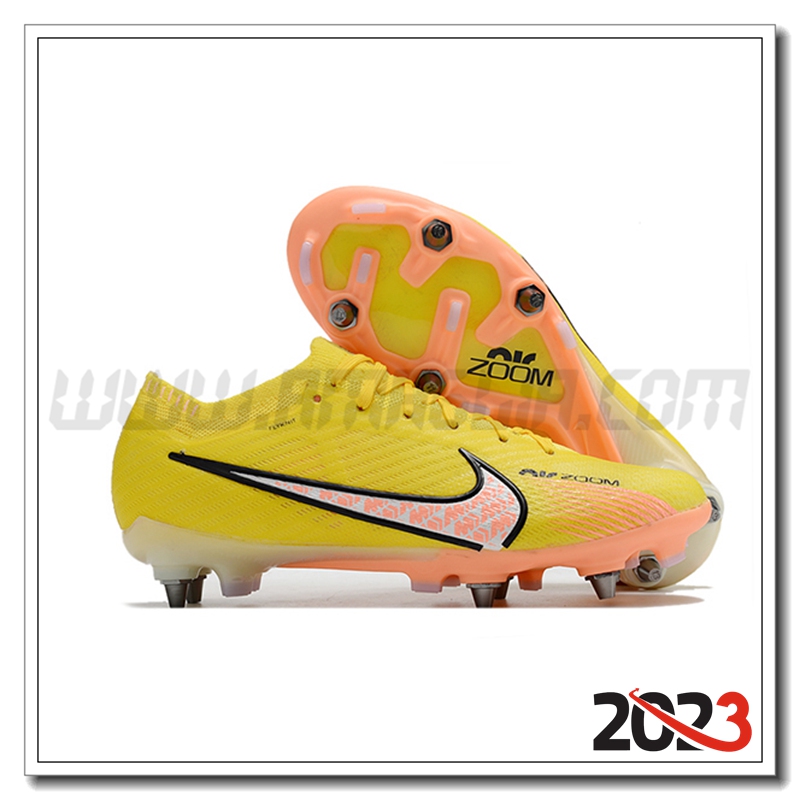 Nike Scarpe da Calcio Air Zoom Mercurial Vapor XV Elite SG GIALLO