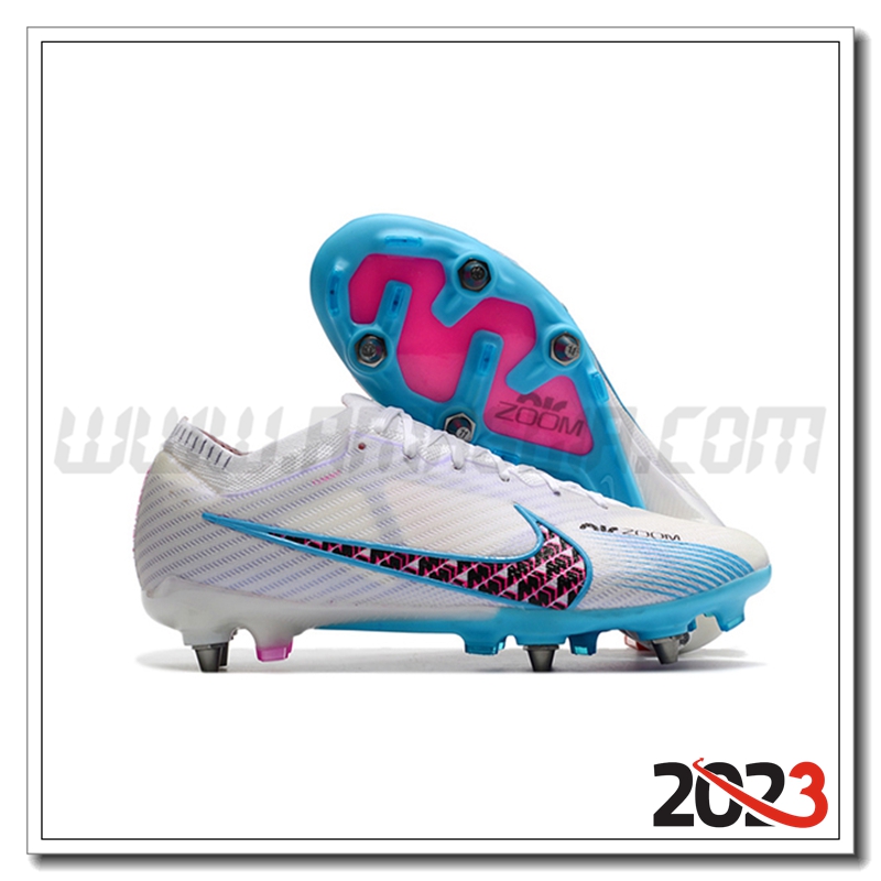 Nike Scarpe da Calcio Air Zoom Mercurial Vapor XV Elite SG Bianco