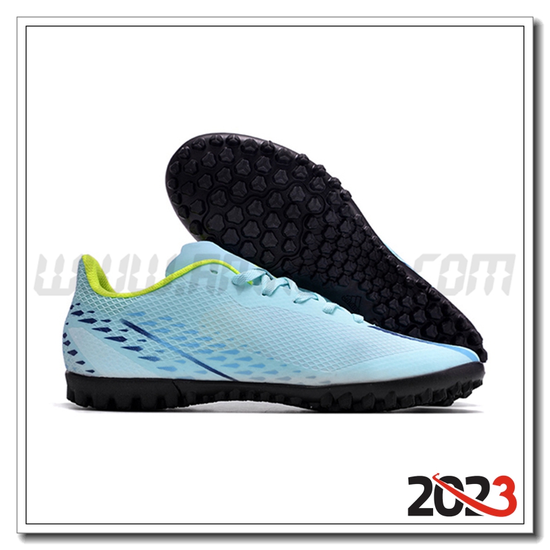 Adidas Scarpe da Calcio X GHOSTED.4 TF Blu Chiaro