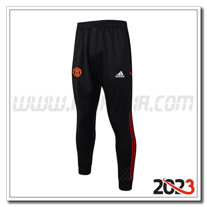 Pantaloni Allenamento Manchester United Nero 2023 2024