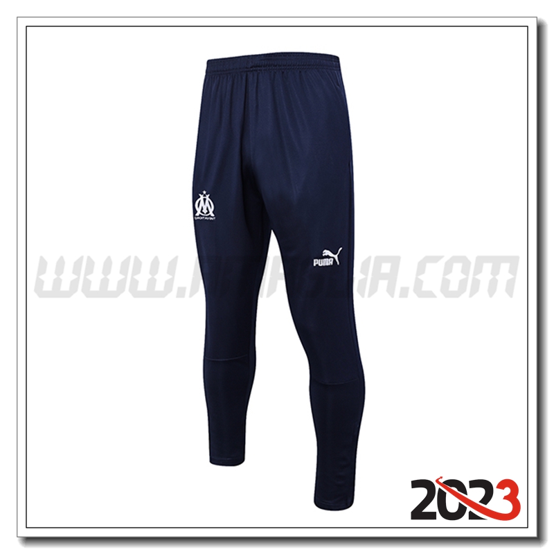 Pantaloni Allenamento Marsiglia Blu Marino 2023 2024