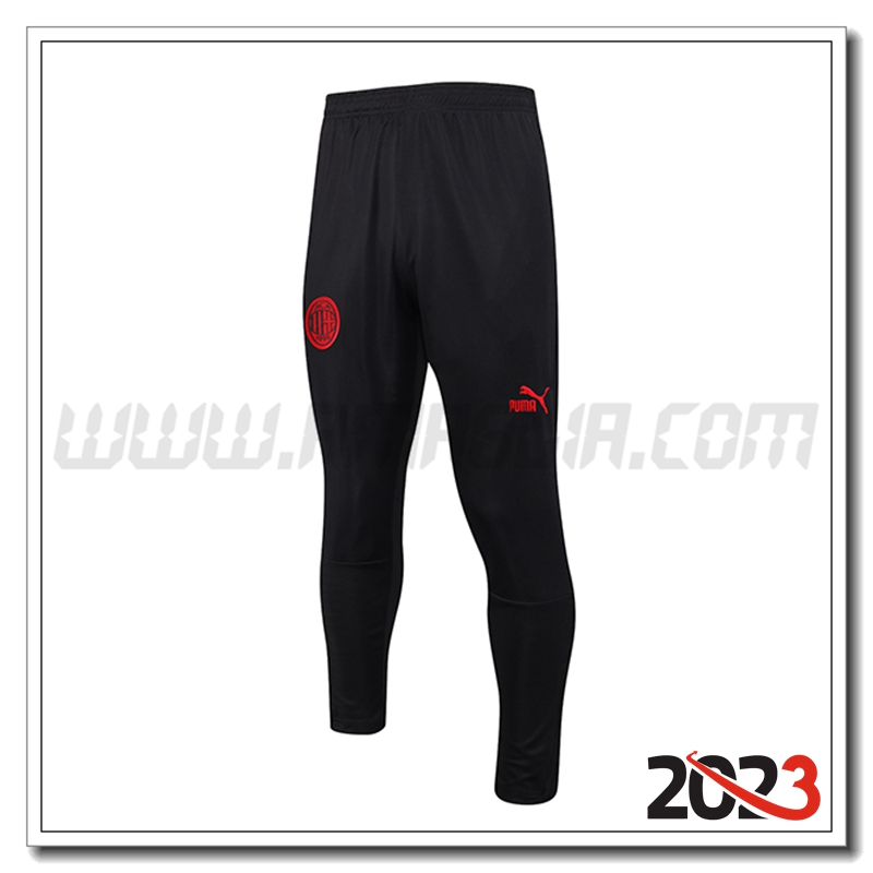 Pantaloni Allenamento AC Milan Nero 2023 2024